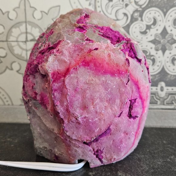Pink Agate Lamp - Picture 4 of 7